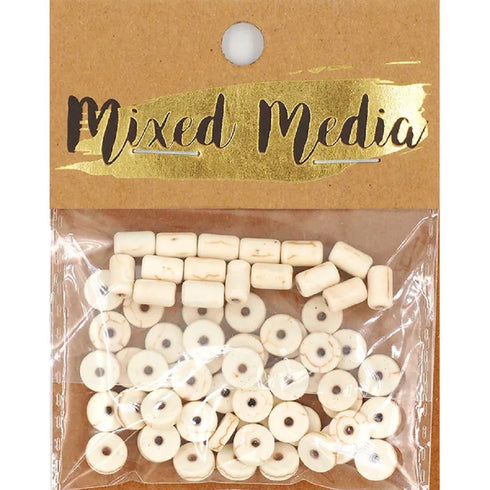 Natural Tubes & Heishi Stone Beads